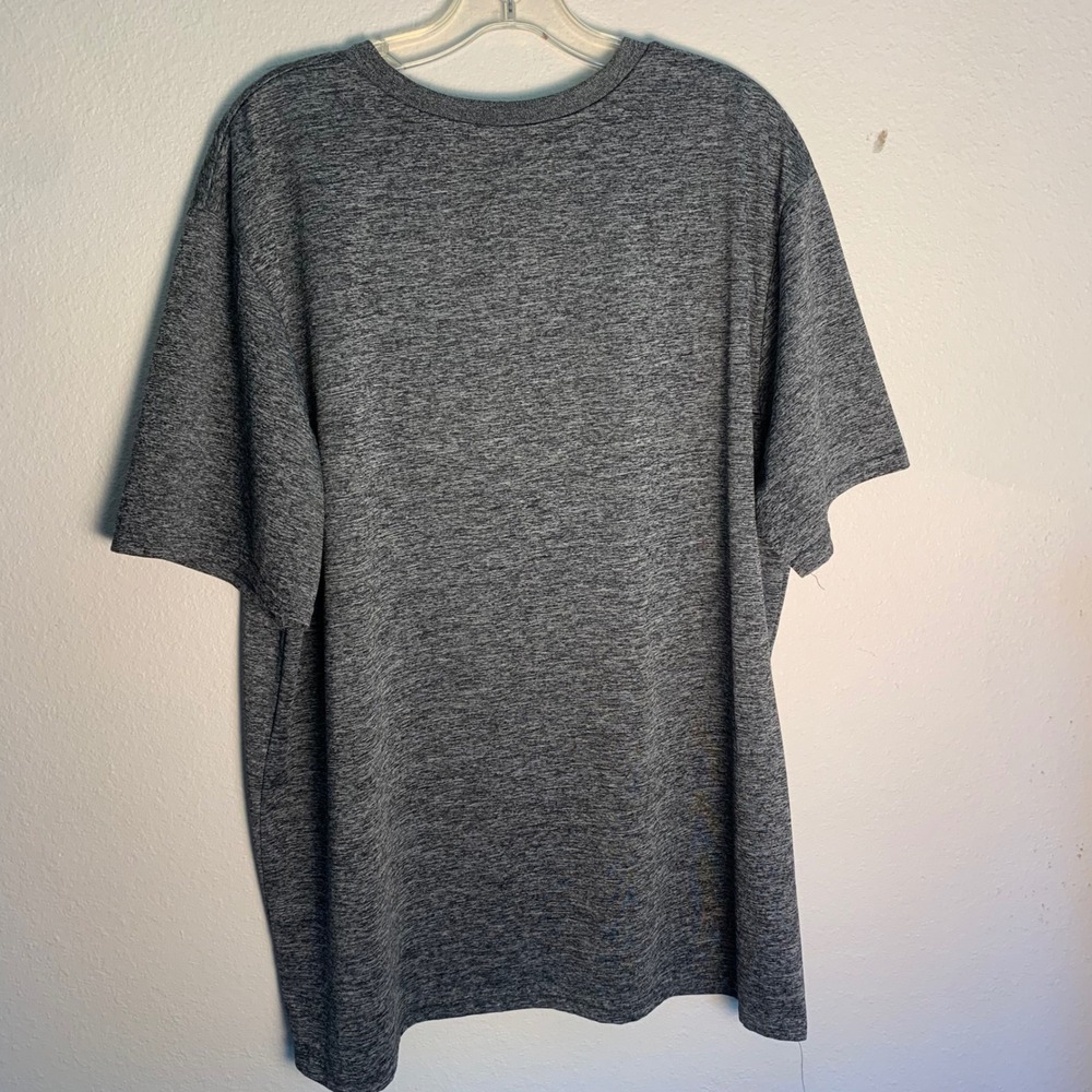 Mossy Oak XL T-Shirt Gray EUC American Flag Fishing Performance Tee - Picture 7 of 7